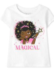 Baby And Toddler Girls Magical Graphic Tee