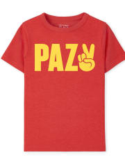 Baby And Toddler Boys Paz Graphic Tee