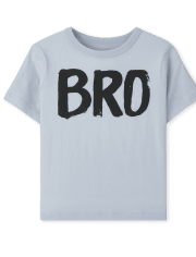 Baby And Toddler Boys Bro Graphic Tee