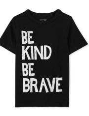 Baby And Toddler Boys Brave Graphic Tee