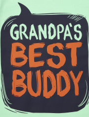 Paquete de 2 camisetas con gráfico Grandpa para bebés y niños pequeños