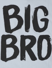 Camiseta con gráfico Big Bro de la familia a juego para niños