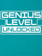 Boys Genius Level Graphic Tee