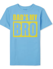 Camiseta con estampado de papá para niños