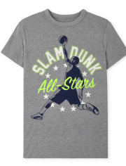 Camiseta con gráfico Slam Dunk para niños