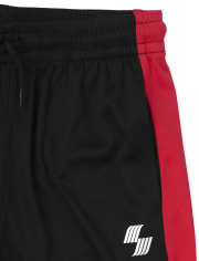 Boys Side Stripe Performance Basketball Shorts