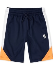 Boys Colorblock Performance Basketball Shorts