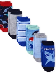 Toddler Boys Ankle Socks 6-Pack