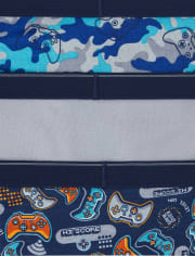 Calzoncillos Gamer para niños, paquete de 10