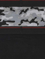 Boys Camo Boxer Brief Underwear 10-Pack