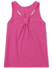 Girls Be Kind Knot Back Tank Top