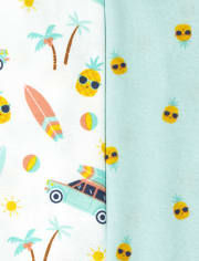 Body de piña unisex para bebé, paquete de 5