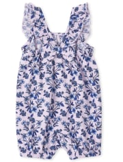 Baby Girls Floral Romper 2-Pack