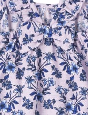 Baby Girls Floral Romper 2-Pack