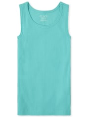 Girls Ribbed Tank Top