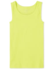 Débardeur côtelé pour fille