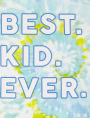 Boys Matching Family Tie Dye Snug Fit Cotton Pajamas