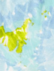 Boys Matching Family Tie Dye Snug Fit Cotton Pajamas