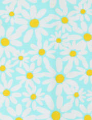 Baby And Toddler Girls Daisy Snug Fit Cotton One Piece Pajamas