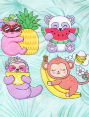 Girls Fruit Pajamas