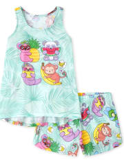 Girls Fruit Pajamas