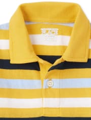 Baby And Toddler Boys Striped Polo