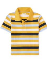 Baby And Toddler Boys Striped Polo