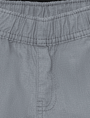 Baby And Toddler Boys Ripstop Pull On Cargo Shorts 2-Pack