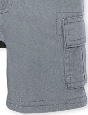 Baby And Toddler Boys Ripstop Pull On Cargo Shorts 2-Pack
