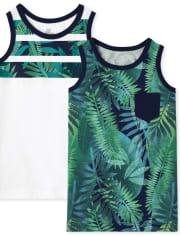 Boys Graphic Tank Top 2-Pack