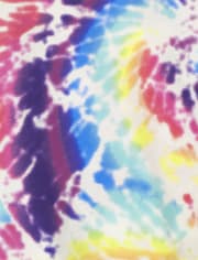 Top con volantes y estampado para niñas