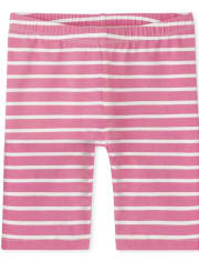 Girls Print Bike Shorts