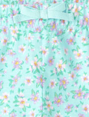 Lot de 2 shorts imprimés pour fille
