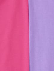 Girls Print Capri Leggings 5-Pack