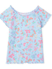 Girls Floral Top