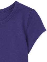 Girls Tie Dye High Low Top 3-Pack