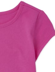 Girls Tie Dye High Low Top 3-Pack