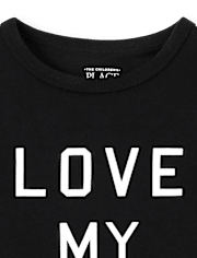 Baby And Toddler Matching Family Love My Mama Graphic Tee