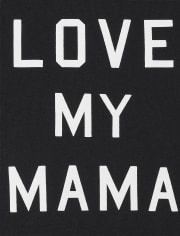 Body gráfico unisex para bebé a juego Family Love My Mama