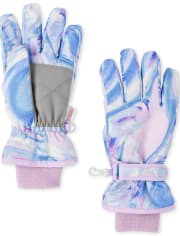 Guantes polares de niña Marble Glacier