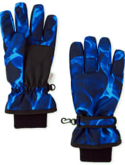 Guantes de forro polar Glacier de mármol para niños