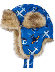 Chapeau de trappeur d'avion pour tout-petits garçons