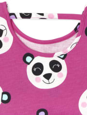 Baby And Toddler Girls Panda Cut Out Everyday Dress