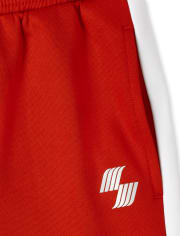 Boys Fleece Performance Colorblock Jogger Pants