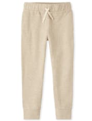 Pantalones jogger de vellón marled para niños