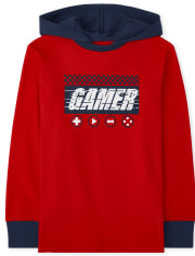 Boys Gamer Hooded Top