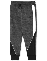 Boys Fleece Performance Colorblock Jogger Pants
