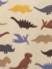 Baby And Toddler Boys Dino Fleece One Piece Pajamas