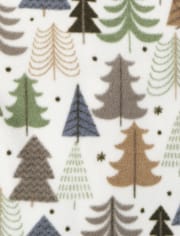 Pijama de una pieza de forro polar para bebés y niños pequeños Bear Forest, paquete de 2