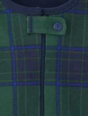 Baby And Toddler Boys Bear Snug Fit Cotton One Piece Pajamas 3-Pack